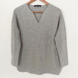 Tony T. by Tony Plus Wool Sweater Gray Size 1X